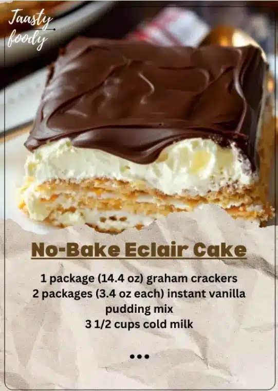 No-Bake Eclair Cake – Phuiis Blog